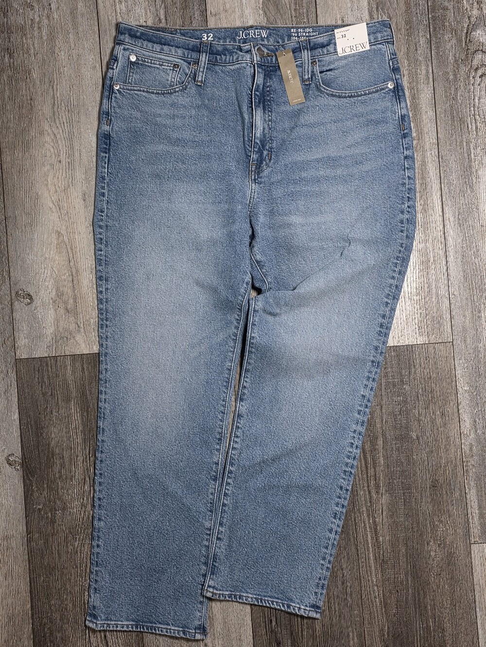 J. Crew Women's Vintage Inspired High-rise Stright Leg Jeans Sz 32 *NWT (2024)